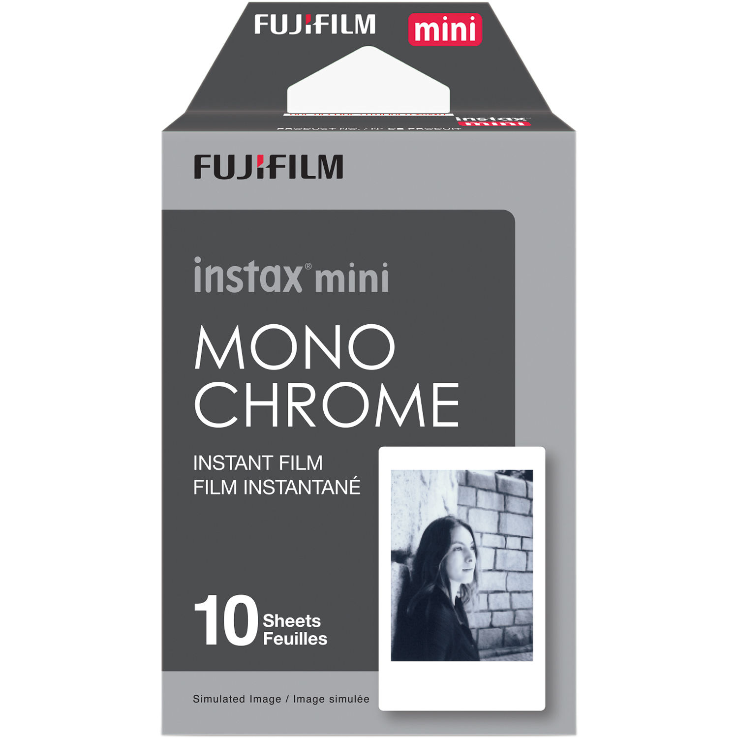 Giấy In Ảnh Fujifilm Instax Mini - Mono Chrome (10/pack)